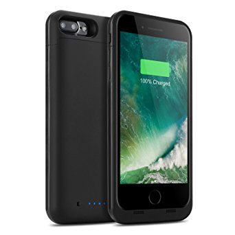 iPhone 7 Battery Case, HETP [4500mAh] Ultra Slim Extended Protective Portable Charger Cover Rechargeable Backup Case for iPhone7 (4.7-inch) Power Bank Juice Pack-Black [18 Month Warranty]