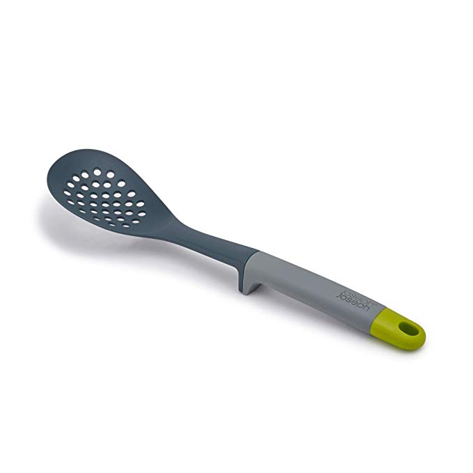 Joseph Joseph 10168 Elevate Nylon Slotted Spoon with Integrated Tool Rest One-Size Gray/Green