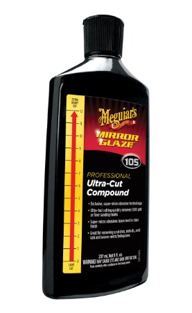 Meguiar's M105 Mirror Glaze Ultra-Cut Compound - 8 oz.