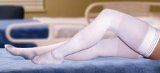 Anti-embolism Stockings Medi-Pak Thigh-high Large Regular White Inspection Toe