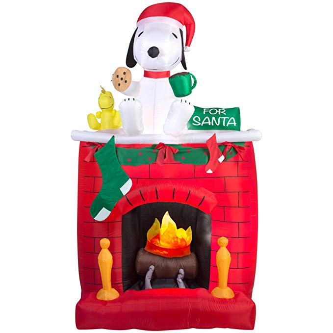 Snoopy Christmas 7ft Lighted Inflatable