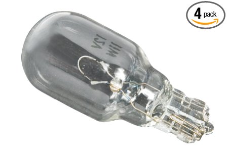 Paradise GL22611PK4 Low Voltage 11-Watt Incandescent T5 Wedge base bulbs for landscape lighting, 12-Volt, clear (4-PACK)
