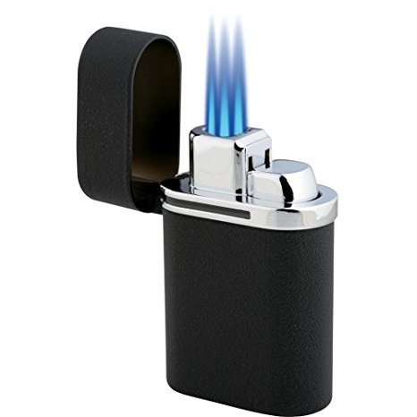 Vector Thundra Desktop Lighter Black Crackle
