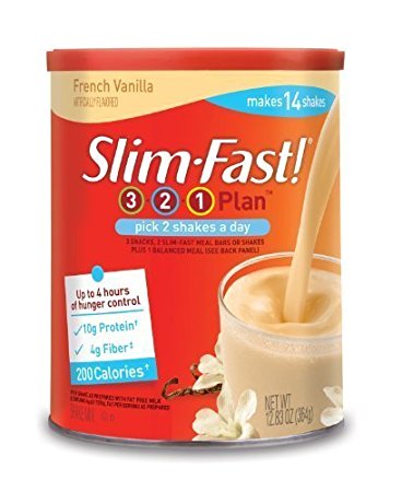 SlimFast 3.2.1. Plan, French Vanilla Shake Mix, 12.83 Ounce (Pack of 3) by Slim-Fast BEAUTY