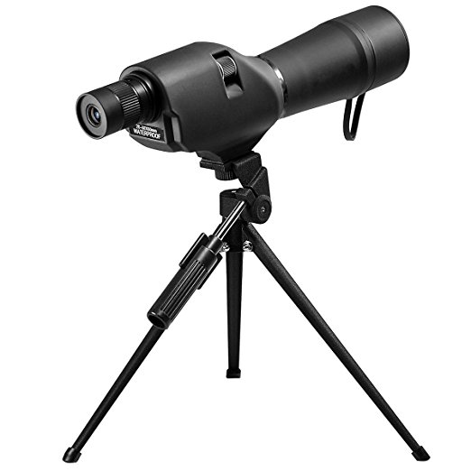 Hawkeye 20-60x60 Spotting Scope with Tripod, Waterproof Scope for Birdwatching Target Shooting (20-60x60)