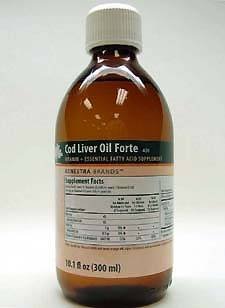Genestra Brands - Cod Liver Oil Forte - Vitamin   Essential Fatty Acid Supplement - 10.1 fl oz (300 ml)