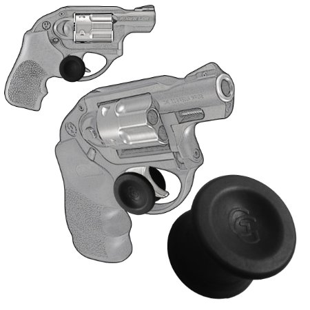 3 Pack Ruger LCR 22 38 Special and 357 Magnum Quick Release Concealed Carry Micro Holster Trigger Stop by Garrison Grip (BLACK)
