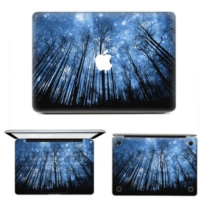iCasso a Set of Beautiful Night Protective Full-cover Vinyl Art Skin Decal Sticker Cover for Apple MacBook Pro 133 inch-A1278