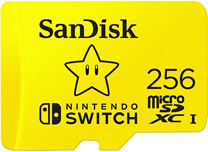 SanDisk MicroSDXC UHS-I Card for Nintendo Switch 256GB