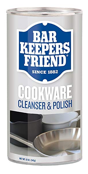 Bar Keepers Friend 11533 Cookware Powder Cleanser and Polish 12-Ounce