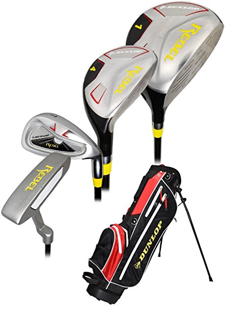 Dunlop Golf- Rebel Junior Set With Bag Ages 5-8