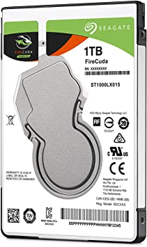 Seagate ST1000LX015 FireCuda - Hybrid hard drive - 1 TB - internal - 2.5 inch - SATA 6Gb/s