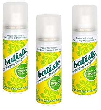 Batiste Dry Shampoo 1.6 oz. Tropical (PACK OF 3)