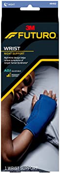 Night Wrist Sleep Support, Moderate Stabilizing Support, Adjust to Fit