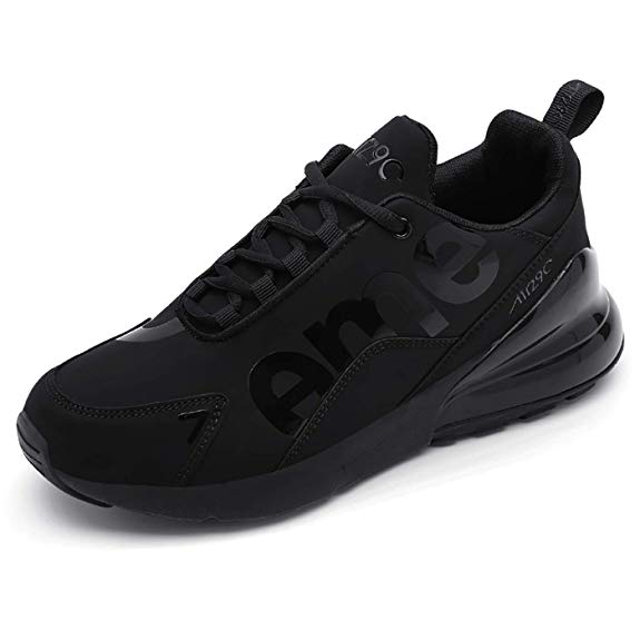 Oumanke Men Sports Running Shoes Breathable Sneakers Lightweight Athletic Jogging Hiking