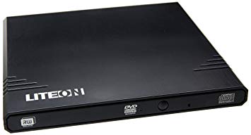 Lite-On EBAU108-01 - LiteOn eBAU108 8X DVDRW (Dual Layer)/RAM USB Slim Drive (External)