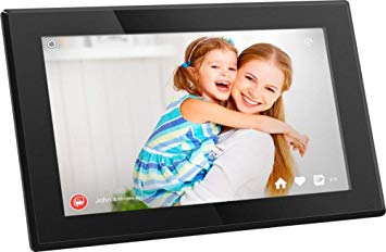 Aluratek - 15.6" Widescreen LCD Wi-Fi Digital Photo Frame