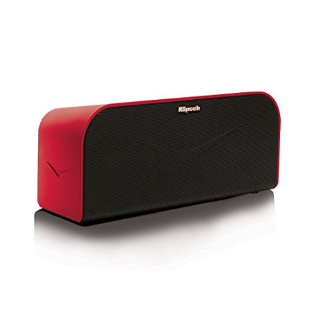 Klipsch KMC 1 Red Portable Speaker with Bluetooth, Red