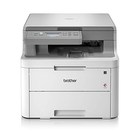 Brother DCP-L3510CDW Wireless and PC Connected Colour Laser Printer wih A4 Print, Copy, Scan and 2 Sided Printing