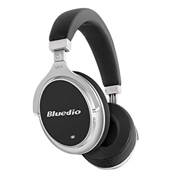 Bluedio F2 Over-Ear Active Noise Cancelling 57mm Diver Bass Bluetooth Headphone Headset Earbuds Earphone with Mic