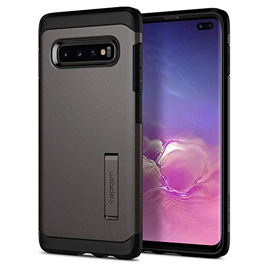 Spigen Tough Armor Designed for Samsung Galaxy S10 Plus Case (2019) - Gunmetal