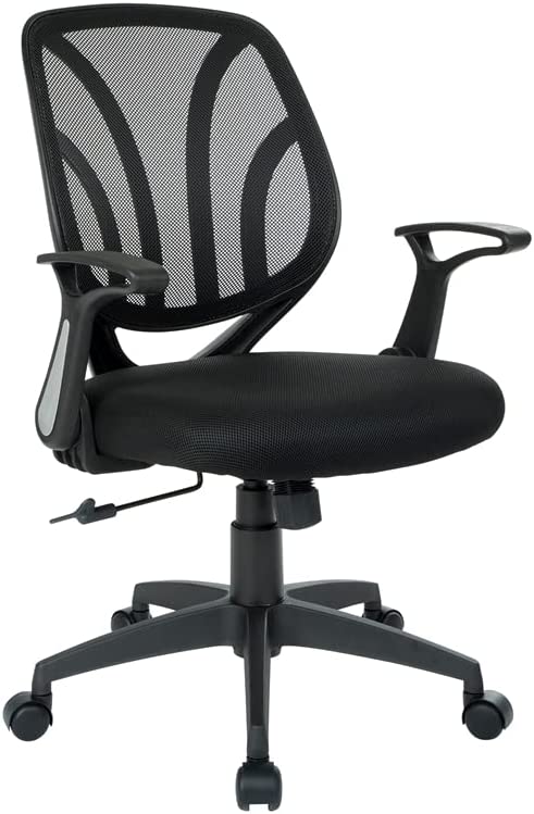 Office Star Smart Screen Back Office Chair Black