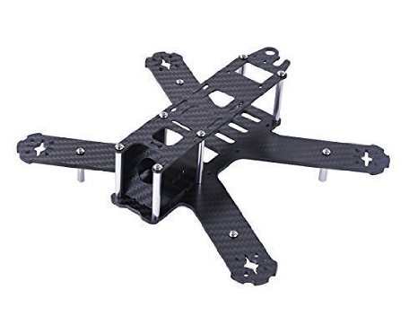 Crazepony H180 Carbon Fiber FPV Race Quadcopter Frame like QAV180 QAV250 etc