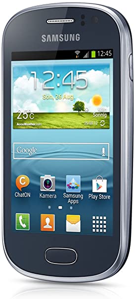 Samsung Galaxy Fame S6810 Unlocked GSM Android Smartphone - Blue