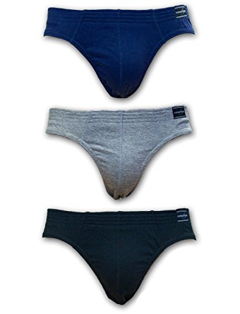 Andrew Scott Men's 3 Pack or 18 Pack Low Rise Bikini Briefs