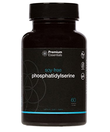 FreeMind Supplements - Pure Vegan Phosphatidylserine Soy-Free from Sunflowers - Improve Focus , Memory & Mood