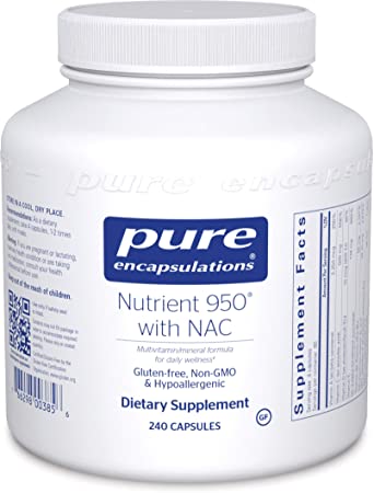 Pure Encapsulations - Nutrient 950 with NAC - Helps Provide Additional Immune Support - 240 Capsules