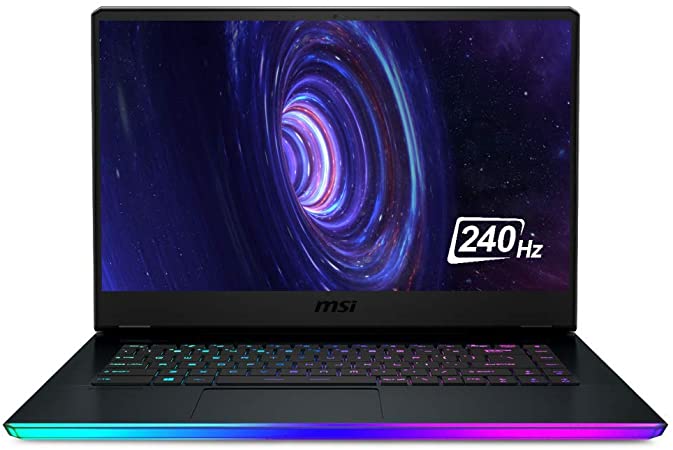 MSI GE66 Raider 10SF-041 - 15.6 Inch Full HD 240hz Gaming Laptop, Intel Core i7-10750H, NVIDIA GeForce RTX 2070, 16 GB RAM, 1TB NVMe SSD, Windows 10 Home