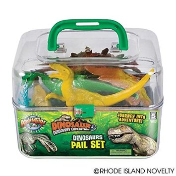 Adventure Planet Dinosaur Set with Carrying Case, 20-Piece