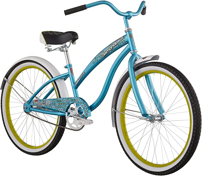 Diamondback Della Cruz Girls' Cruiser Bike (24-Inch Wheels)