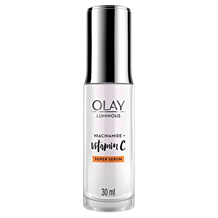 Olay Luminous Vitamin C Super Serum,30 ml| with 99% pure Niacinamide,White,82316914
