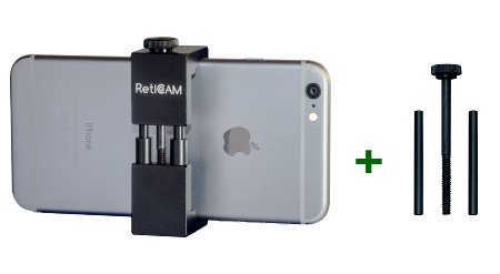 RetiCAM Smartphone Tripod Mount with Standard Plus XL Conversion Kit21 to 36- inch- Black