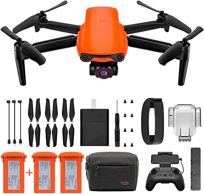 Autel EVO Nano Plus Lightweight and Foldable Camera Drone with 4K/30FPS HDR Video, 50MP Photo1/1.28"(0.8 ") CMOS RYYB Sensor, Tri-Directional Obstacle Sensing,3-Axis Gimbal, 3-Way Obstacle Avoidance