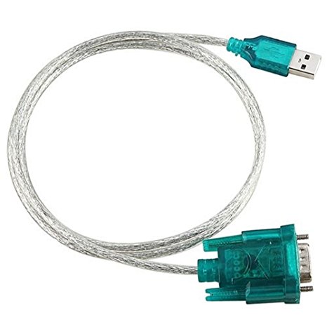 Caxico USB to RS232 DB9 Serial Male Converter Adapter Cable