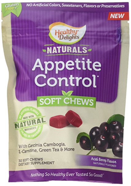 Healthy Delights Natural Appetite Control Chews, 30 Soft Chews