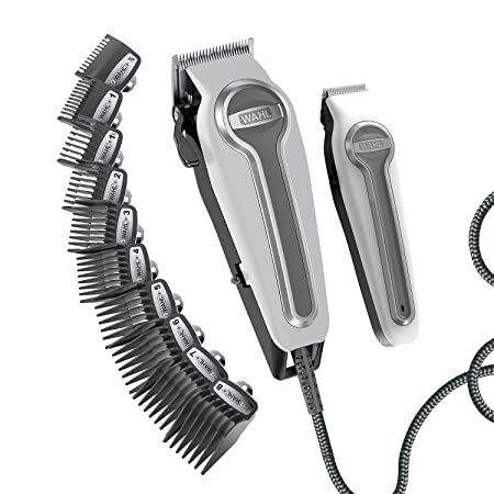 Wahl Pro Series Premium Combo Clipper Kit for Hair Clipping & Beard Trimming with Free Barbers Shears - Model 79804