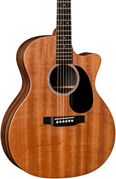 Martin X Series GPCX2AE Macassar Grand Performance Acoustic-Electric Guitar Natural