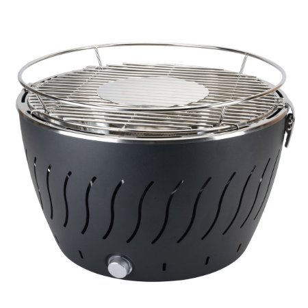 Aobosi Portable Smokeless Charcoal Barbecue Grill Stainless Steel Non-Stick Surface Battery Operated Outdoor/Indoor