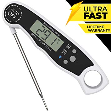 Meat Thermometers, Digital Food Cooking Thermometer Barbecue Thermometers Kitchen Thermometers Instant Read Meat Thermometer with Long Probe