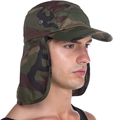 Outdoor Fishing Sun Cap - Ear Neck Flap Hat