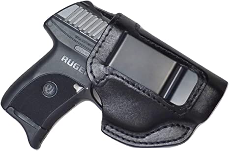 Tactical Scorpion Gear Full Grain Leather IWB Conceal Carry Gun Holster fits: Ruger LC9 LC9s