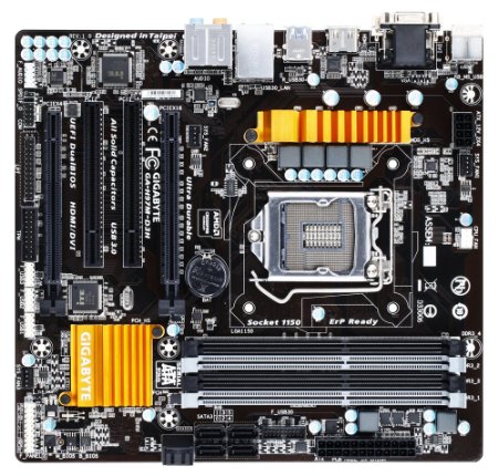 Gigabyte H97 Extreme Multi Graphics Support UEFI DualBIOS Micro ATX DDR3 1600 LGA 1150 Motherboard GA-H97M-D3H