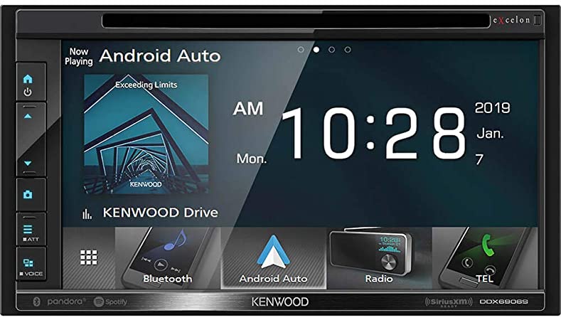 Kenwood Excelon DDX6906S 6.8" Double-DIN Multimedia DVD Receiver