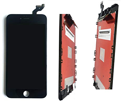 ZTR Black LCD Display Touch Screen Digitizer Assembly With Frame FOR iphone 6s plus 5.5 inch