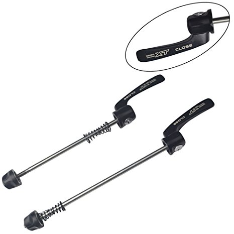 Shimano Deore XT Quick Release Skewer for Front Hub 100mm & Rear Hub 135mm