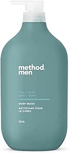 Method Mens Body Wash, Shower Gel and Body Soap that Revitalises and Refreshes the Skin for a Deep Clean, Sea   Surf Scent, 828 ml